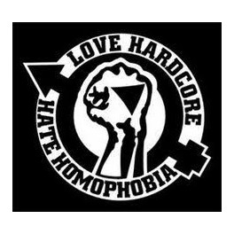 Love hardcore hate homophobia