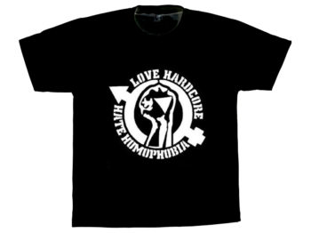 Love Hardcore Hate homophobia