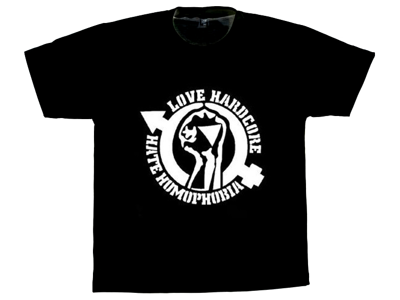 Love Hardcore Hate homophobia