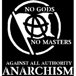 No gods No masters - Anarquia
